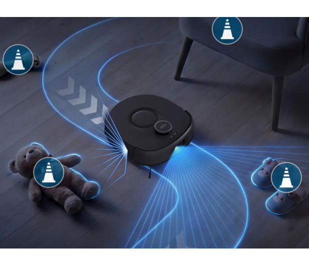 Eufy Robot sprzątający Omni C30 Edge Czarny - 1611010 - zdjęcie 5